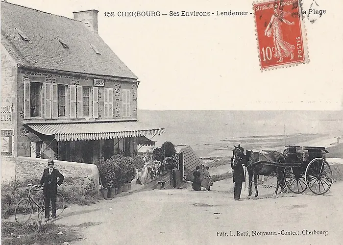 מלון Le Landemer Urville-Nacqueville